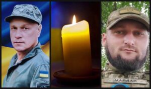 Фото - портрети Кравчука Заріцького і