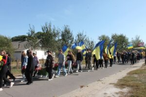 Остання дорога полеглого ВАсюка