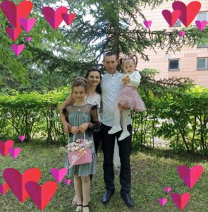 Разом з родиною на святі