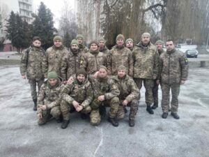 Ілюков Іван з побратимами