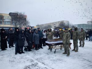 Прощання із захисником