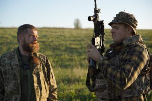 Євгеній з побратимом